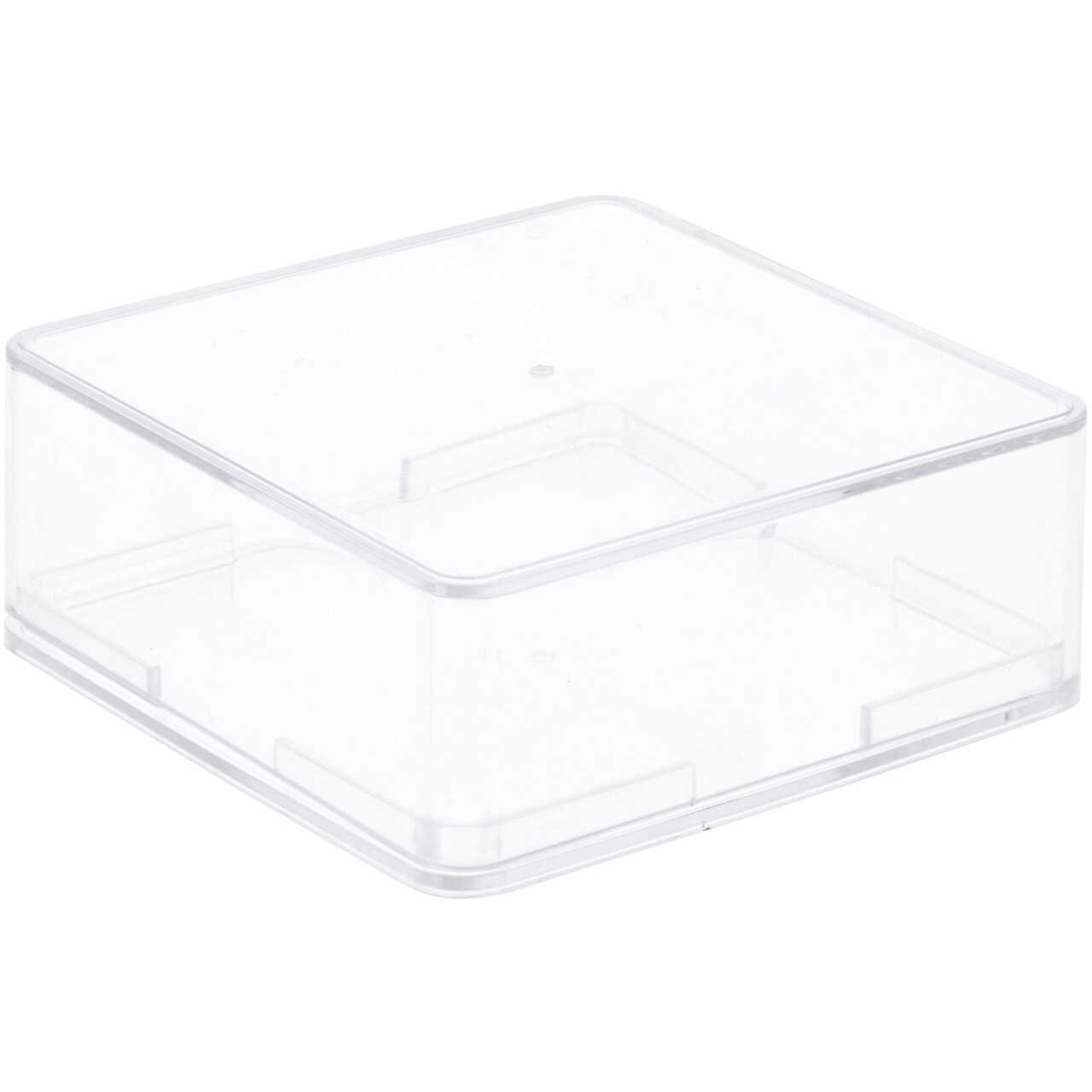 Pioneer Plastics 133C Clear Plastic Hockey Puck Display Case (UV Resistant), 2.875" W x 2.875" D x 1.0625" H